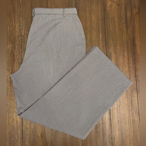 East 5th Secretly Slender Black and White Dress Pants, 12P - Picture 1 of 4